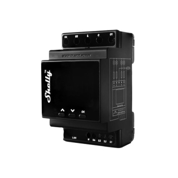 Shelly Pro 4PM LAN & WiFi-DIN-Rail Switch