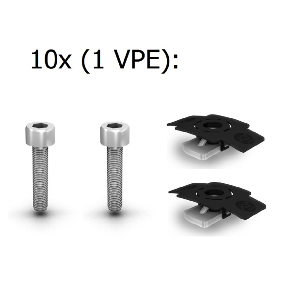 K2 Dome Porter Schrauben-Set