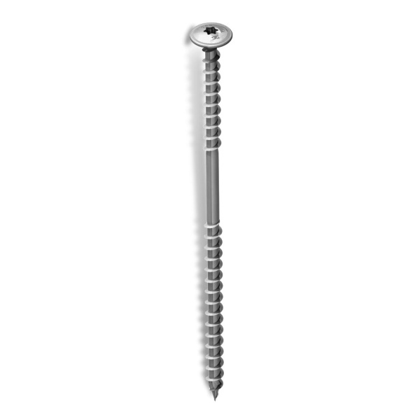 K2 Teller-Holzschraube mit 2 Gewinde 8x300
